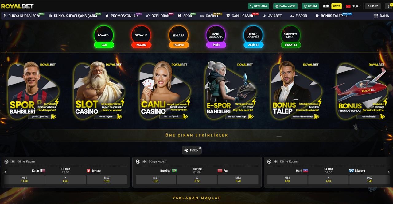 Royalbet yeni giriş adresi